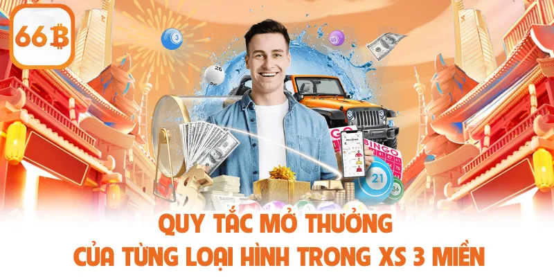 Quy tắc mở thưởng của từng loại hình trong XS 3 miền
